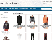 Tablet Screenshot of gsccalatabiano.it